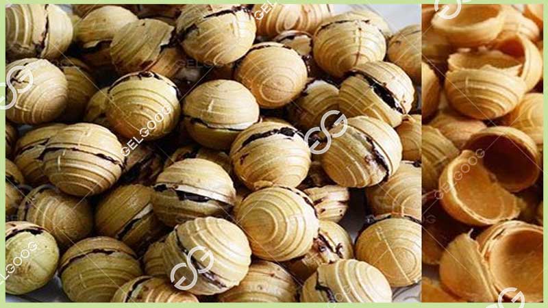 choco shell making machine