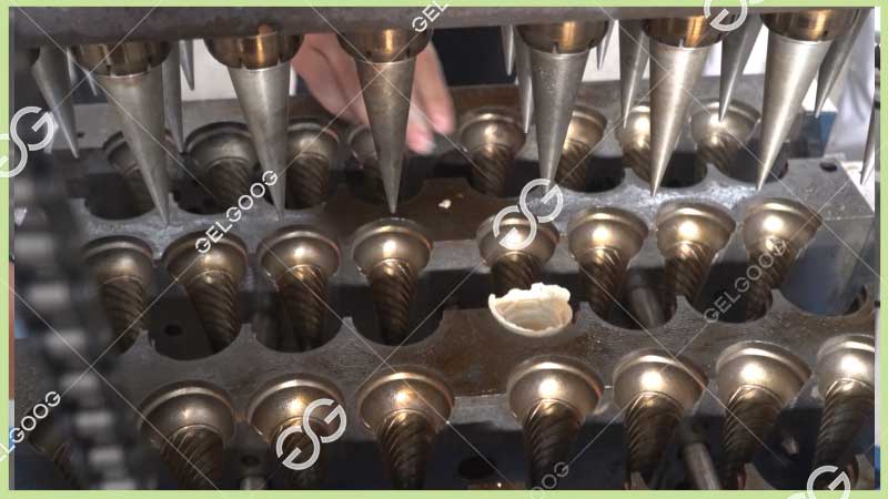wafer cone making machine