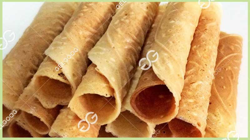 crispy egg roll rolling machine
