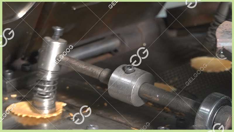 automatic rolled sugar cone machine