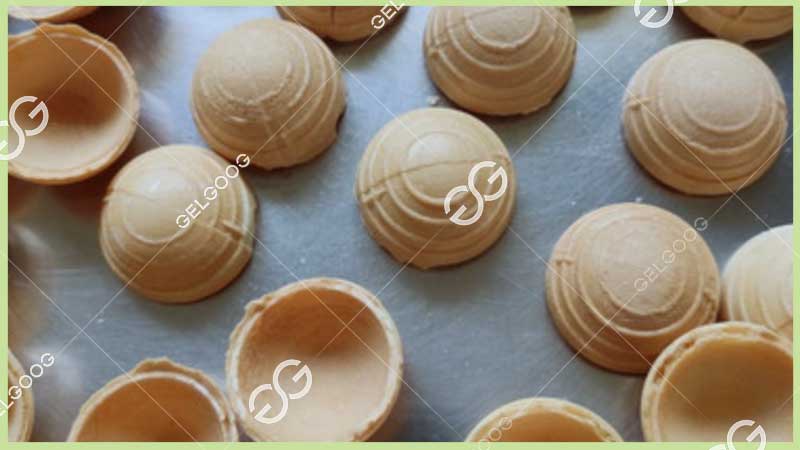 wafer shell making machine