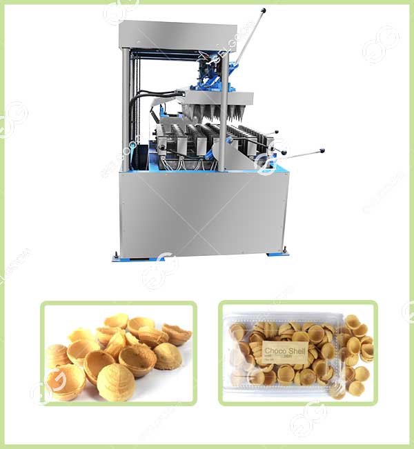 choco shell making machine