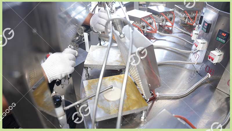 ice cream biscuit cone machine