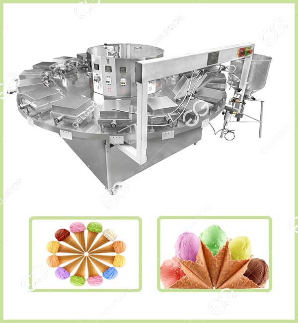 ice cream cone baking machine