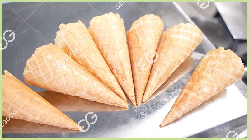 ice cream cone baking machine
