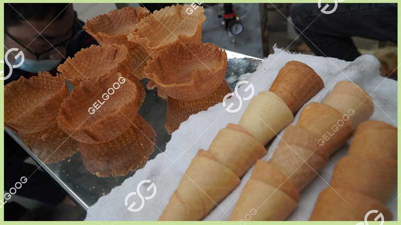 ice cream cone manufacturing equipment