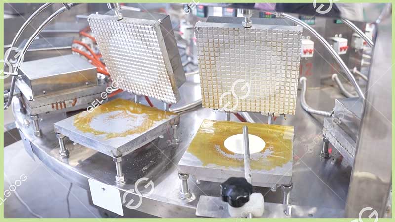 ice cream cone baking machine