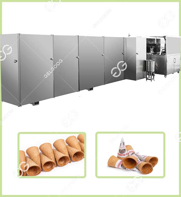 Industrial sugar cone machine