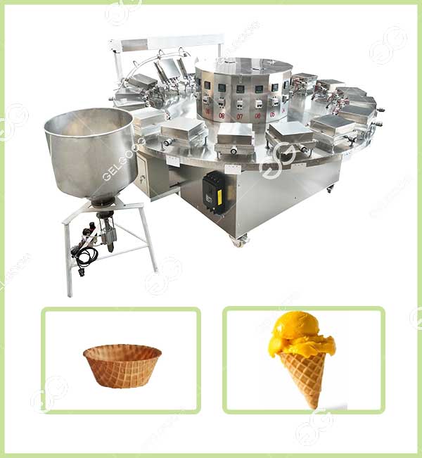 Industrial Waffle Cone Machine Manufacturer Efficient