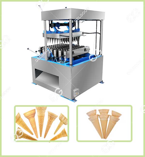 semi-automatic ice cream cone machine