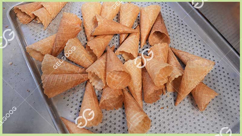 rolled sugar cone machine