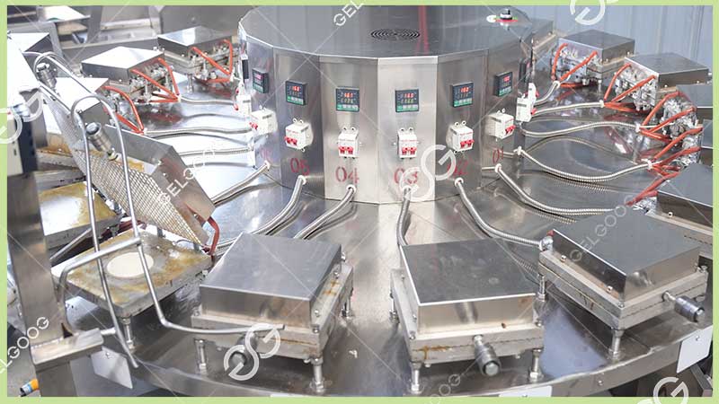 industrial waffle cone machine