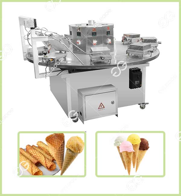 Waffle Cone Maker Machine Sturdy & Durable for Sale