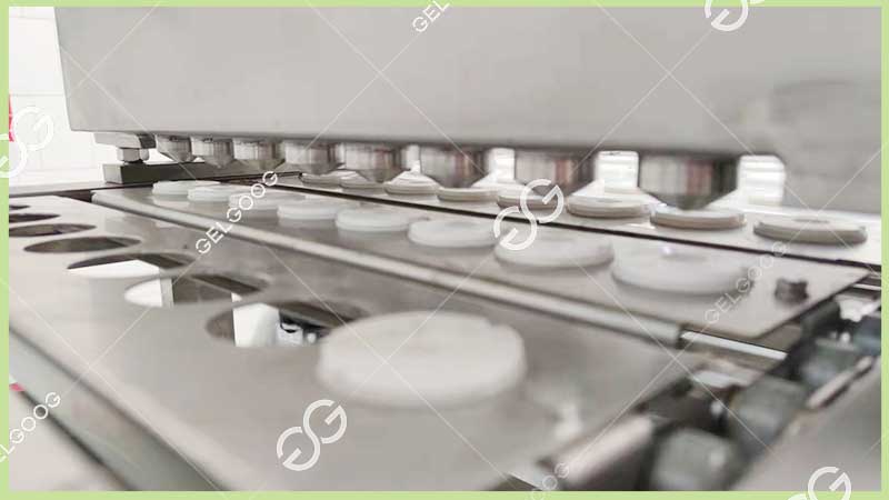 industrial chocolate cone filling machine